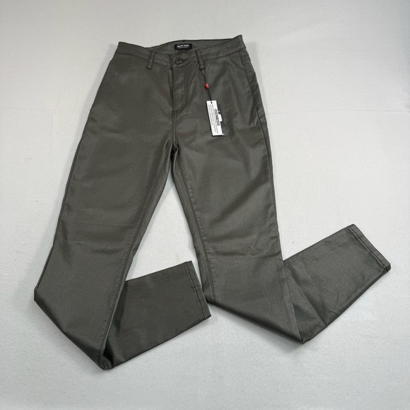 Redfox Pants Womens Size XL Olive Skinny Leg High Rise Stretch NWT - Picture 1 of 14
